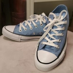 Light blue Converse